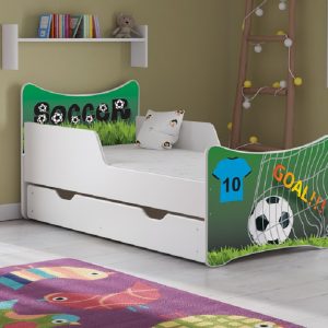 Kinderbett mit Schublade & Matratze 90x190cm